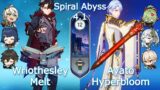 C0 Wriothesley Melt x C0 Ayato Hyperbloom – Spiral Abyss 4.1 | Floor 12 9 Stars | Genshin Impact