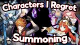 Characters I Regret Pulling For In Genshin Impact