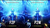 F2P vs P2W C0 Neuvillette Weapon Solo and Team Damage Comparison | Genshin Impact
