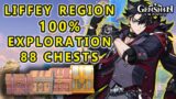 Liffey Region 100% Exploration Chest Guide (245 CHESTS TOTAL) GENSHIN IMPACT 4.1