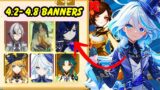 NEW UPDATE!!You MUST Save your Primogems for 4.2 to 4.8 of Genshin impact | Navia-Furina-Clorinde