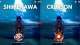 Shimenawa vs CRIMSON !! Best Build for F2P HuTao?? [ Genshin Impact ]