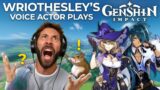 Wriothesley Voice Actor PLAYS Genshin Impact Part 2 – Waifus and Furry Woodland Animals