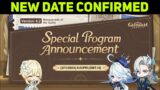 4.2 Livestream Re-Scheduled Date Announced | 4.2 Livestream New Date Confirmed Genshin impact