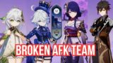 BROKEN AFK TEAM! C0 Furina Archon Team  | Genshin Impact Abyss 4.2