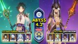 C0 Xiao Freeze & C0 Cyno Quickbloom | Spiral Abyss 4.2 Floor 12 9 Stars | Genshin Impact 4.2