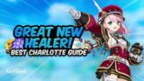 COMPLETE CHARLOTTE GUIDE! Best Charlotte Build – Artifacts, Weapons & Teams | Genshin Impact
