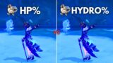 F2P : Furina HP% vs Hydro% Goblet!! Best Build for Furina?? [ Genshin Impact ]