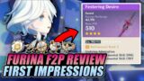 FURINA IS GAME-CHANGING! F2P REVIEW | C0 Furina First Impressions | Genshin Impact
