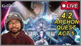 Fontaine Archon Quest Act 5 Reaction | Genshin Impact 4.2