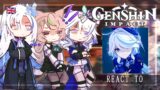 Fontaine React to the Traveler ( Aether + Lumine ) + Archon quest | Gacha Club | Genshin Impact