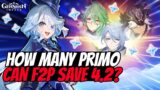 How Many Primogems Can You Save In Patch 4.2? | Genshin Impact