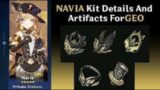 New Leaks!! Navia Artifacts Set And Kit Gameplay Details – Genshin Impact