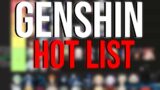 Ultimate Hottest Genshin Impact Tier List!?
