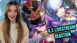 4.3 LIVESTREAM REACTION! New Characters, New Events, and New Rewards | Genshin Impact