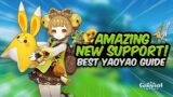 AMAZING NEW HEALER! Complete Yaoyao Guide – Best Artifacts, Weapons & Teams | Genshin Impact