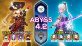 C0 Navia Double Pyro & C0 Ayaka Freeze – Spiral Abyss 4.2/4.3 – Genshin Impact
