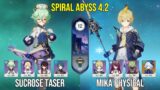 C6 Sucrose Taser & C6 Mika Physical | Genshin Impact | 4.2 – 4.3 Spiral Abyss