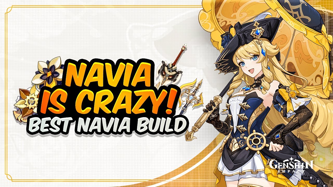 COMPLETE NAVIA GUIDE! Best Navia Build - Artifacts, Weapons, Teams ...