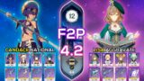 [F2P] Candace National & Lisa Aggravate – Spiral Abyss 4.2/4.3 – Genshin Impact