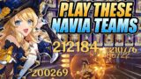 These Teams Make Navia IMPRESSIVELY STRONG in Genshin Impact (C0 Gameplay & Showcase)