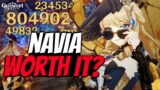 Was Navia Worth The Pulls For F2P? | Genshin Impact 4.3 First Impressions