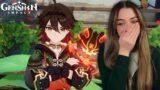 Character Demo – "Gaming: Fortune Shines in Many Colors" REACTION | Genshin Impact