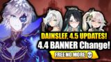 FREE NO MORE!! DAINSLEF AND BANNER CONFIRMATION!! – Genshin Impact
