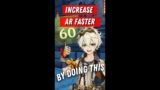How to Increase Your AR Faster I Genshin Impact #Shorts