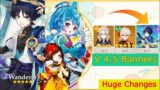 Huge Changes! Genshin Impact 4.5 Rerun Banners (New MAP Area, Wanderer, Albedo & Chiori )