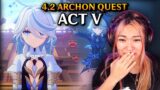 I SOBBED… | 4.2 Genshin Impact Archon Quest Act 5: Masquerade of the Guilty FULL PLAYTHROUGH