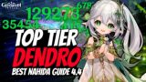 NEW Updated Nahida Guide 4.4 | Best Builds, Weapons, Artifacts, Teams | Genshin Impact