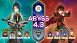 C0 Xianyun + Hu Tao Vaporize & C0 Gaming Vaporize – Spiral Abyss 4.4 – Genshin Impact