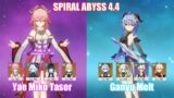 C0 Yae Miko Furina Taser & C1 Ganyu Melt | Spiral Abyss 4.4 | Genshin Impact