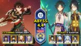 C2 Gaming Hypercarry & C0 Xiao x Xianyun | Spiral Abyss 4.4 Floor 12 9 Stars | Genshin Impact 4.4