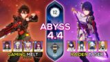 C6 Gaming Melt & C0 Raiden Taser – Spiral Abyss 4.4 – Genshin Impact