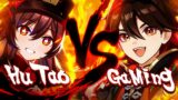 DPS Comparison! Gaming Vs Hu Tao! Who's The Strongest? Genshin Impact