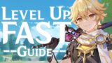 Fastest Ways To Level Up in 2024! (Genshin Impact) (Beginner Guide)