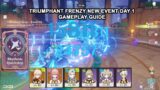 Genshin Impact : Triumphant Frenzy New 4.4 Event Day 1 Gameplay Guide – Random Trial Character