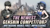Genshin Impact player tries Wuthering Waves (First Impressions) | CBT2