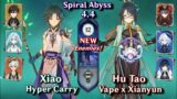 NEW SPIRAL ABYSS 4.4! C0 Xianyun Hutao & C1 Xiao Hyper | Floor 12 – 9 Stars | Genshin Impact 4.4