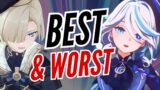 Ranking BEST to WORST Fontaine Characters, So Far! (Genshin Impact)