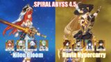 C0 Nilou Bloom & C0 Navia Hypercarry | Spiral Abyss 4.5 | Genshin Impact