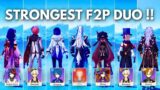 9 Best F2P DUO TEAMS!! To Nuke Any BOSS ?? [Genshin Impact]