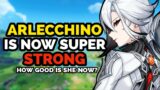 ARLECCHINO JUST GOT STRONGER | ALL NEW BUFFS | (Genshin Impact)