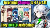 Arlecchino BUFFED & Clorinde POSTPONED To 4.8! | Genshin Impact 4.5