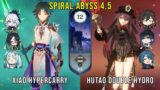 C0 Xiao Hypercarry and C1 Hutao Double Hydro – Genshin Impact Abyss 4.5 – Floor 12 9 Stars