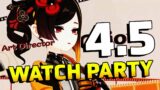 CHIORI Genshin Impact 4.5 LIVESTREAM REACTION WATCH PARTY