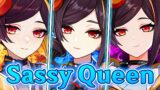Chiori – The Sassy Queen – Genshin Impact voice lines
