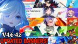 HUGE CHANGES!! VERSION 4.6 TO 4.8 ALL BANNERS,ARLECCHIO,FURINA,CLORINDE SPECULATION- Genshin Impact